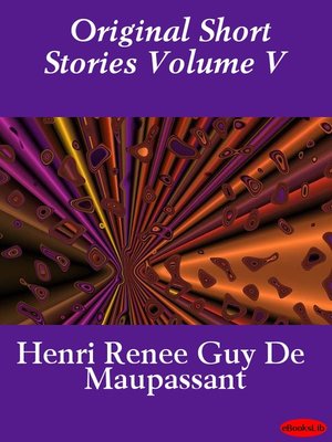 cover image of Original Short Stories, Volume V